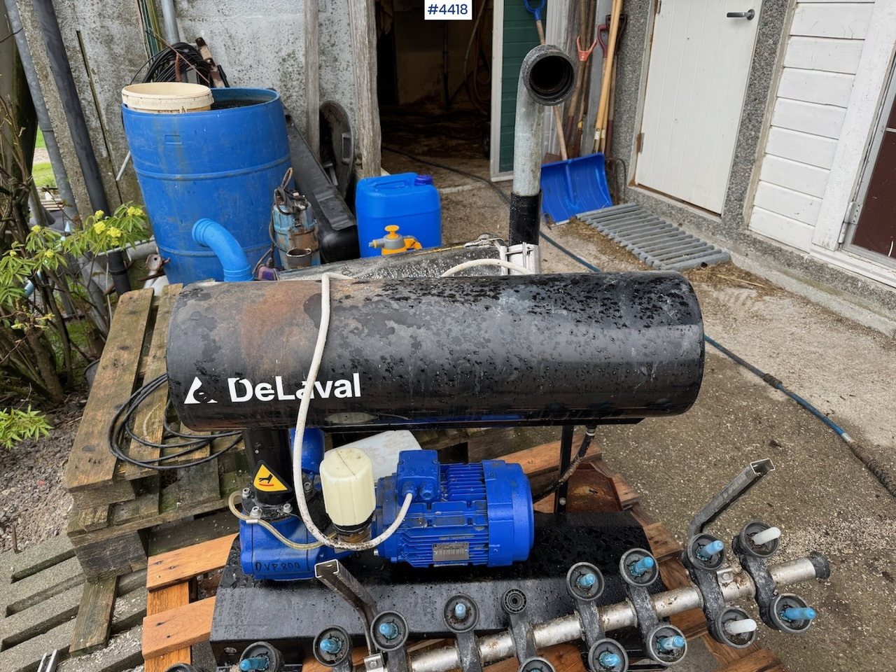 DeLaval DVP 800 Vacuum pump. - Fermu aprīkojums: foto 3 DeLaval DVP 800 Vacuum pump. - Fermu aprīkojums: foto 3