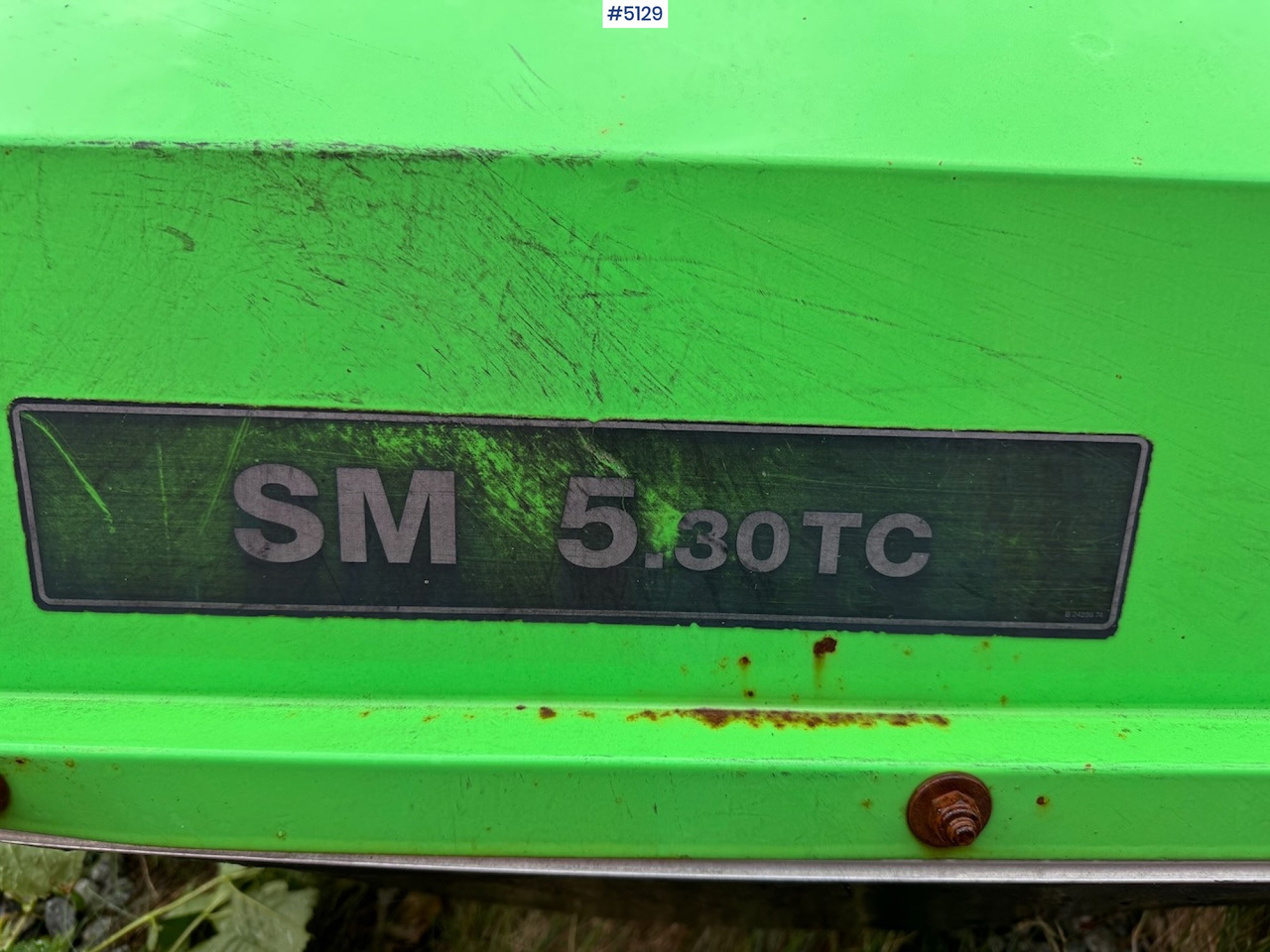 Deutz-Fahr SM 5.30TC Slåmaskin - Siena sagatavošanas tehnika: foto 4 Deutz-Fahr SM 5.30TC Slåmaskin - Siena sagatavošanas tehnika: foto 4