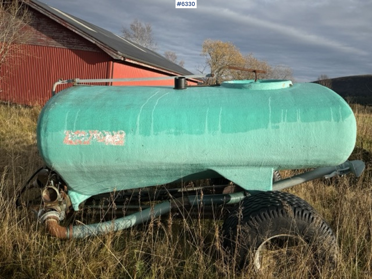 Doff X 3,500-liter manure spreader - Šķidrmēslu muca: foto 4 Doff X 3,500-liter manure spreader - Šķidrmēslu muca: foto 4