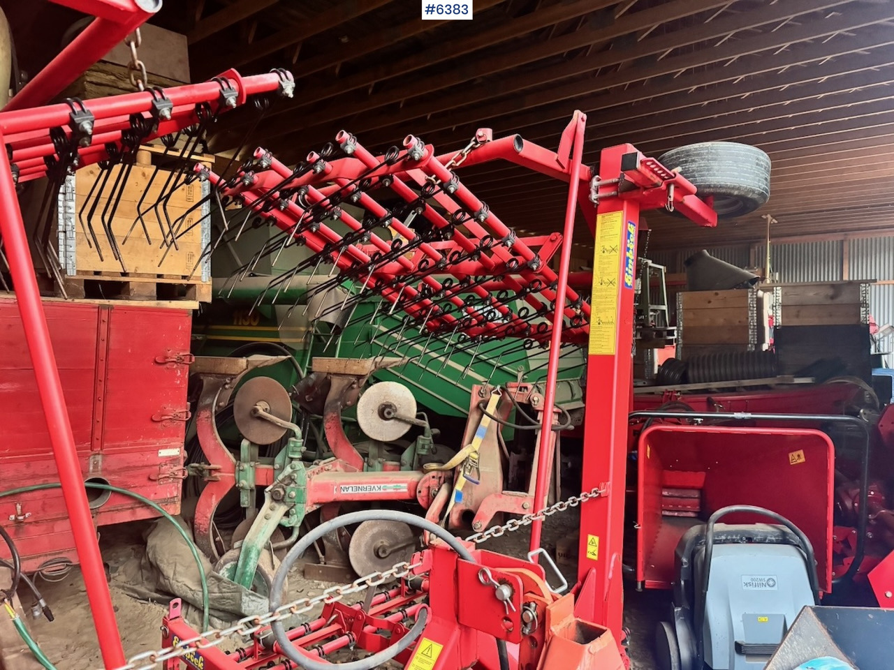Einbøck FZHE 600 Weed harrow. - Augsnes apstrādes tehnika: foto 1 Einbøck FZHE 600 Weed harrow. - Augsnes apstrādes tehnika: foto 1