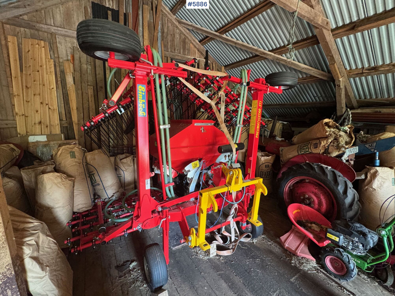 Einböck Pneumaticstar-STI 600 pneumatic seeder, year 2020. Never used – like new! - Kombinētā sējmašīna: foto 4 Einböck Pneumaticstar-STI 600 pneumatic seeder, year 2020. Never used – like new! - Kombinētā sējmašīna: foto 4