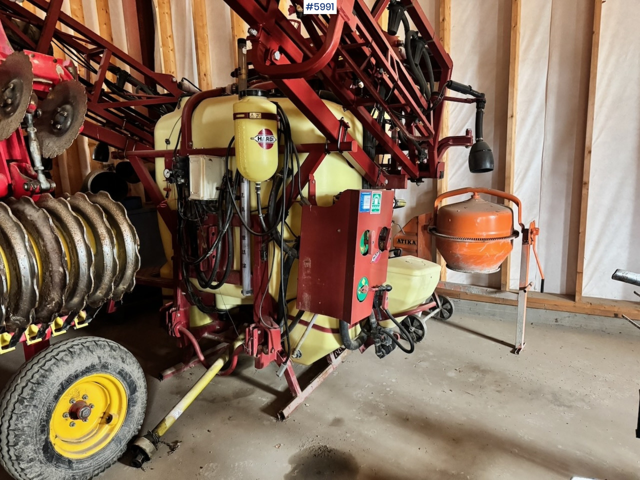 Hardi Åkersprøyte. 21 w booms. - Miglotājs: foto 1 Hardi Åkersprøyte. 21 w booms. - Miglotājs: foto 1