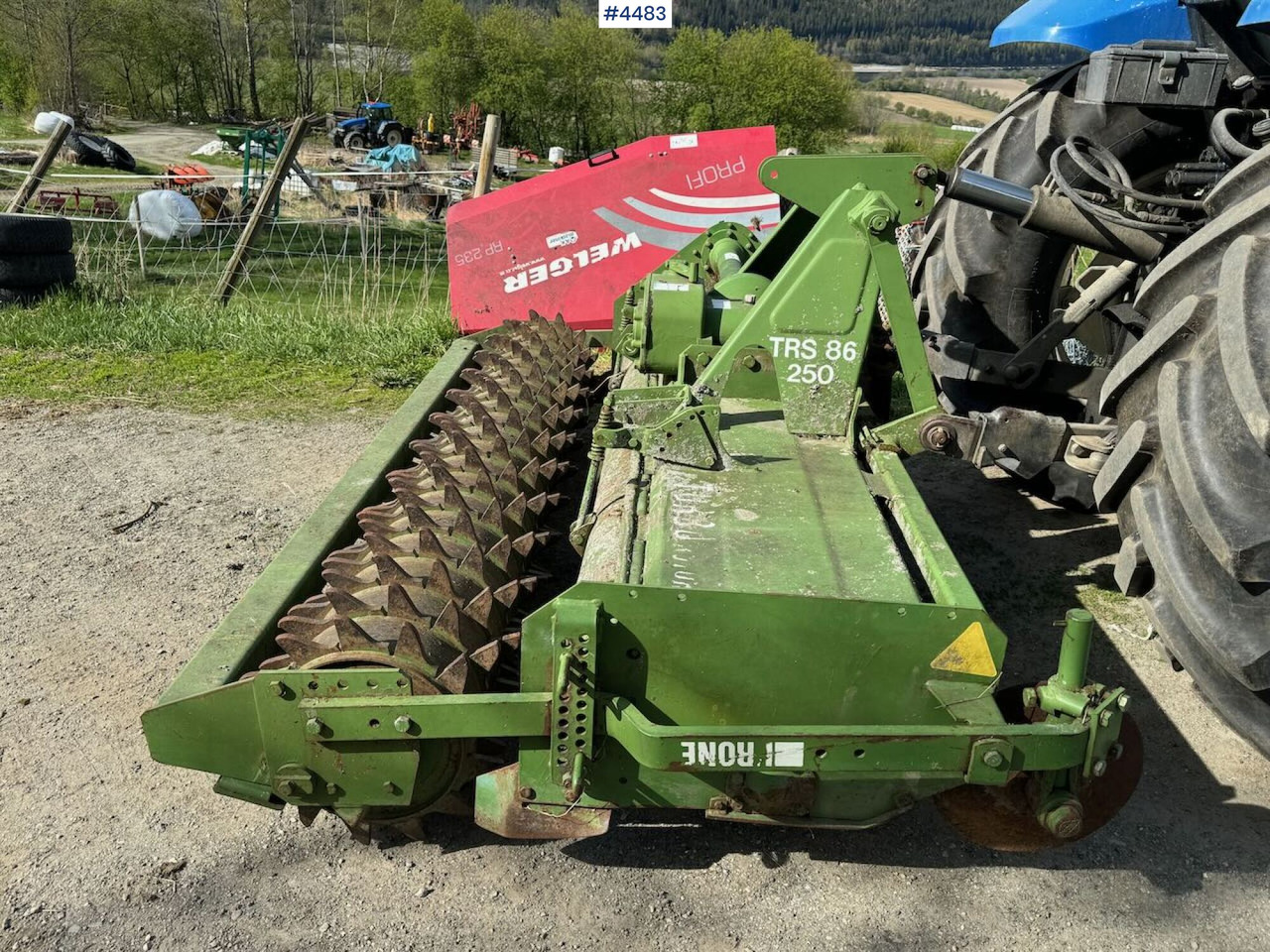 Krone TRS 86 Rotary Tiller - Augsnes apstrādes tehnika: foto 4 Krone TRS 86 Rotary Tiller - Augsnes apstrādes tehnika: foto 4