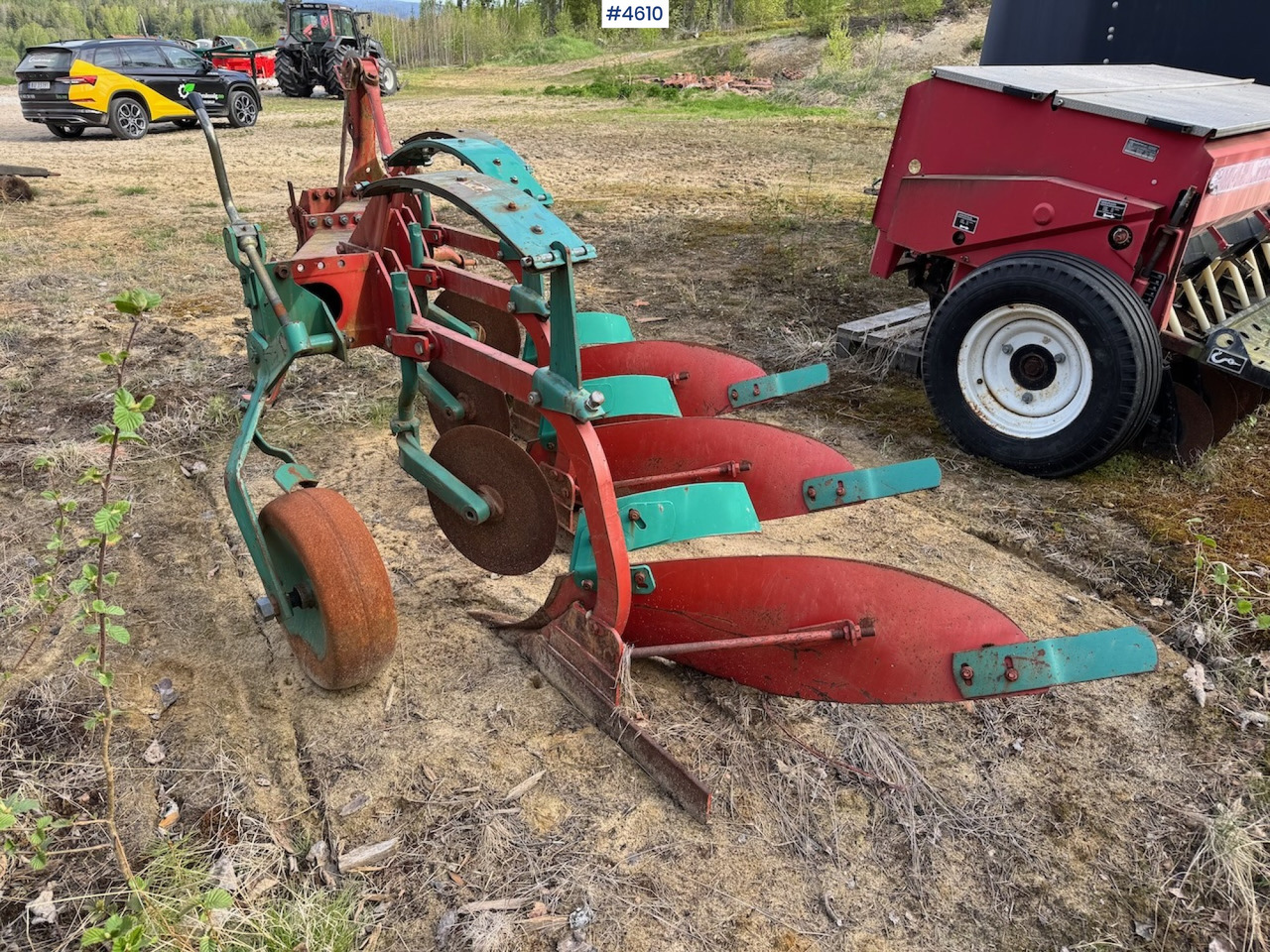 Kverneland Mod A 3-furrow plough - Augsnes apstrādes tehnika: foto 2 Kverneland Mod A 3-furrow plough - Augsnes apstrādes tehnika: foto 2