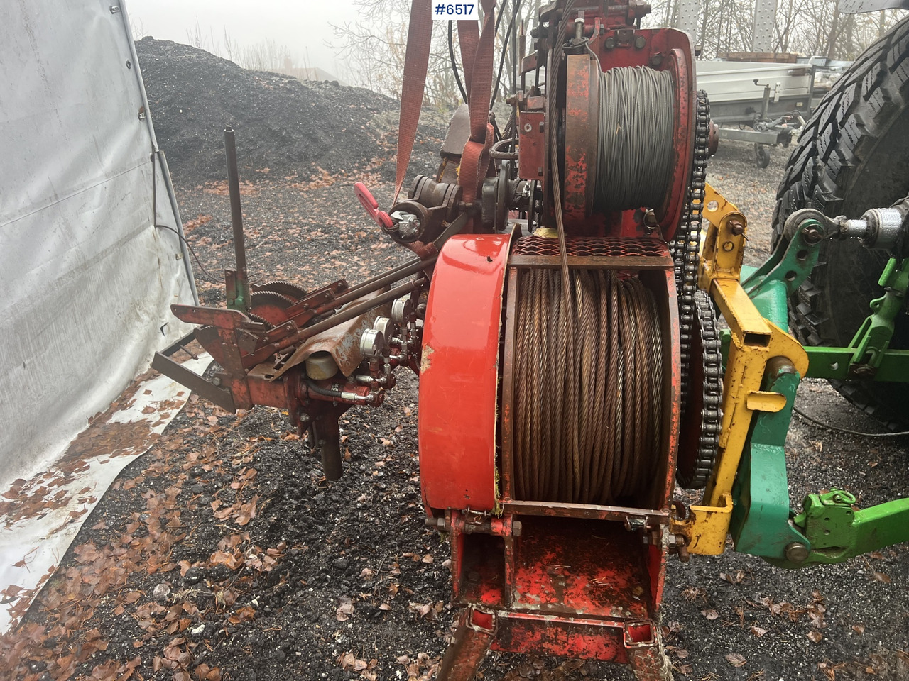 Meža tehnika 1986 Igland three-point mounted cable car winch: foto 18 Meža tehnika 1986 Igland three-point mounted cable car winch: foto 18