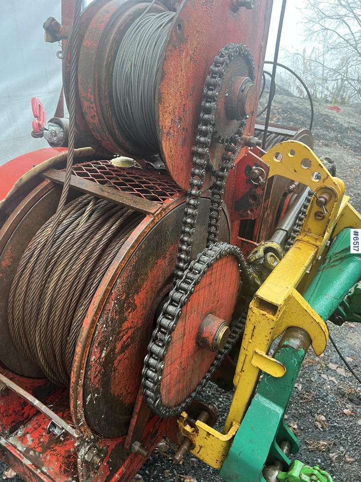 Meža tehnika 1986 Igland three-point mounted cable car winch: foto 17 Meža tehnika 1986 Igland three-point mounted cable car winch: foto 17