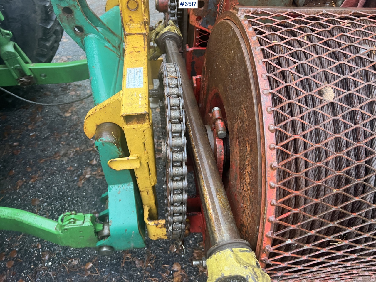 Meža tehnika 1986 Igland three-point mounted cable car winch: foto 14 Meža tehnika 1986 Igland three-point mounted cable car winch: foto 14