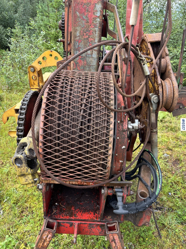 Meža tehnika 1986 Igland three-point mounted cable car winch: foto 9 Meža tehnika 1986 Igland three-point mounted cable car winch: foto 9