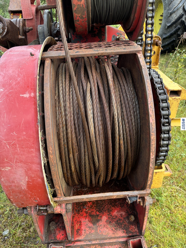 Meža tehnika 1986 Igland three-point mounted cable car winch: foto 16 Meža tehnika 1986 Igland three-point mounted cable car winch: foto 16