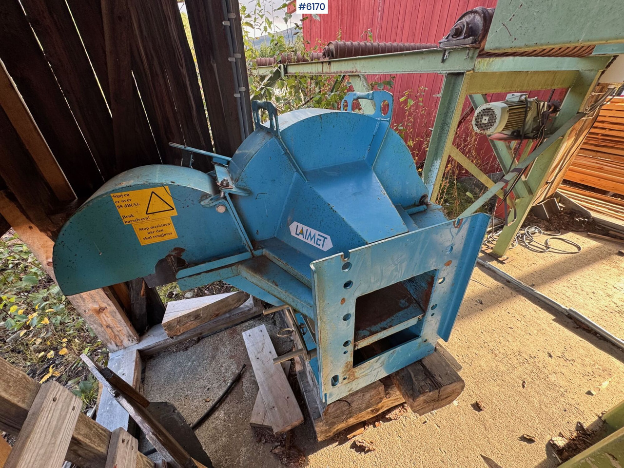 2000 Laimet HP21 wood chipper - Meža tehnika: foto 4 2000 Laimet HP21 wood chipper - Meža tehnika: foto 4