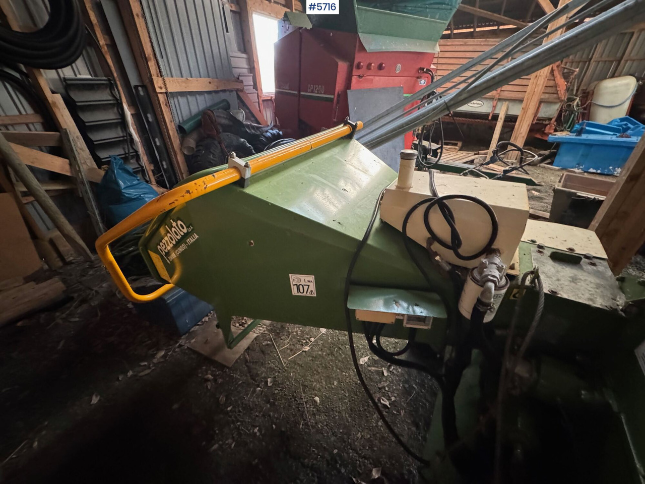Pezzolato PZ 140 wood chipper - Meža tehnika: foto 4 Pezzolato PZ 140 wood chipper - Meža tehnika: foto 4
