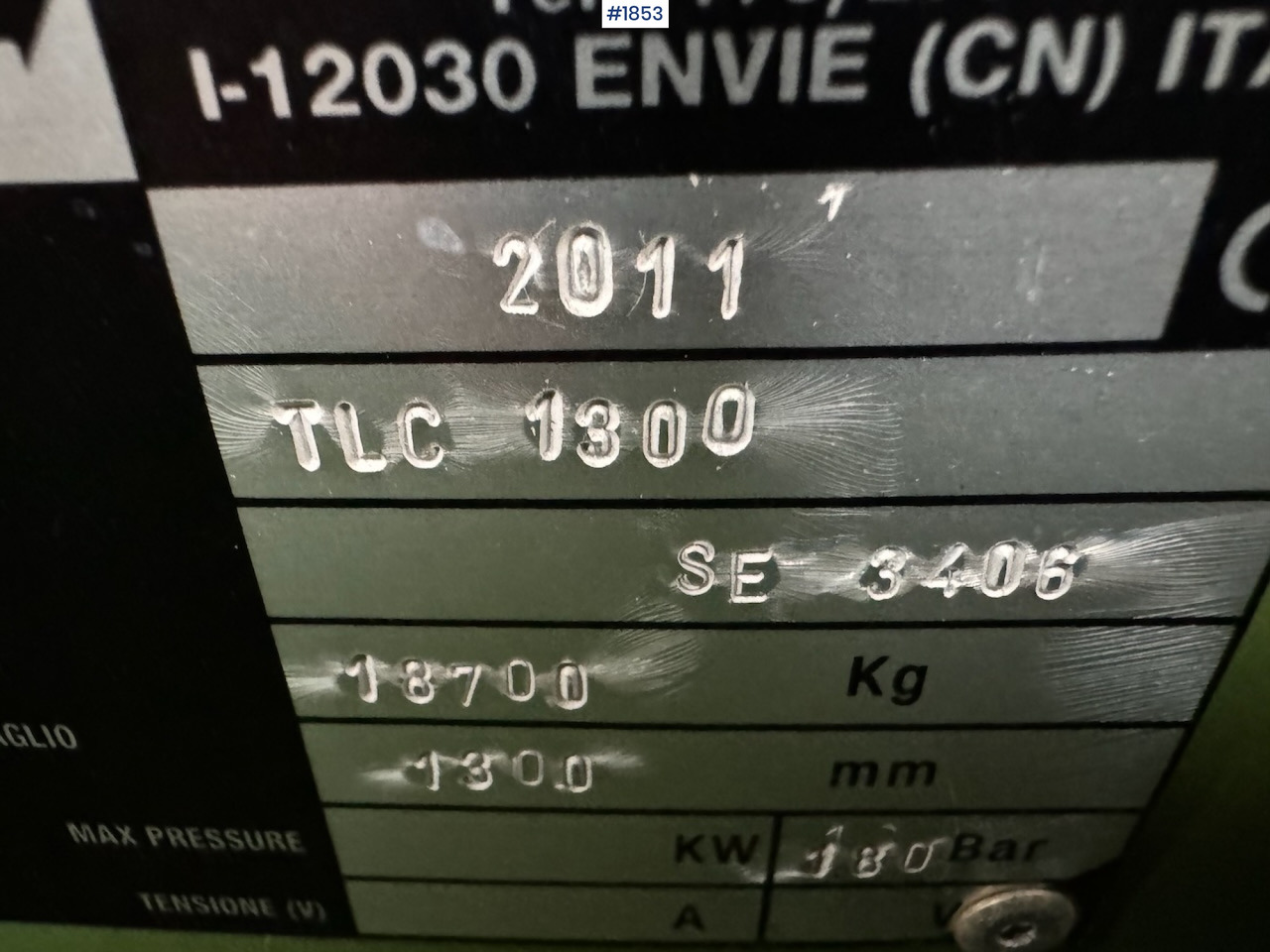 Meža tehnika Pezzolato TLC 1300: foto 32