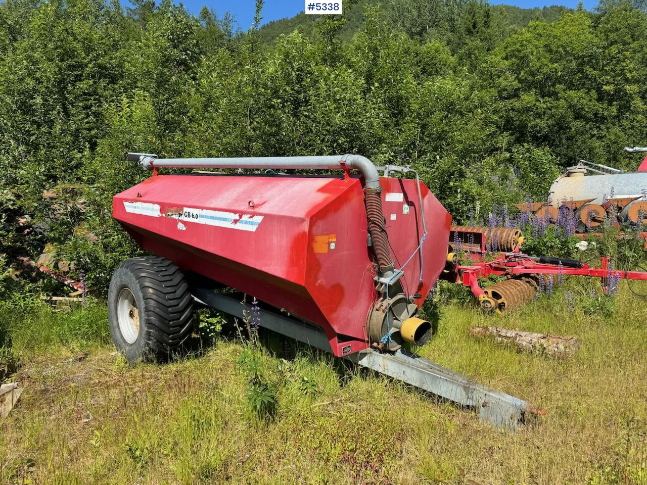 Moi GB 6.0 Fertilizer wagon - Minerālmēslu izkliedētājs: foto 2 Moi GB 6.0 Fertilizer wagon - Minerālmēslu izkliedētājs: foto 2