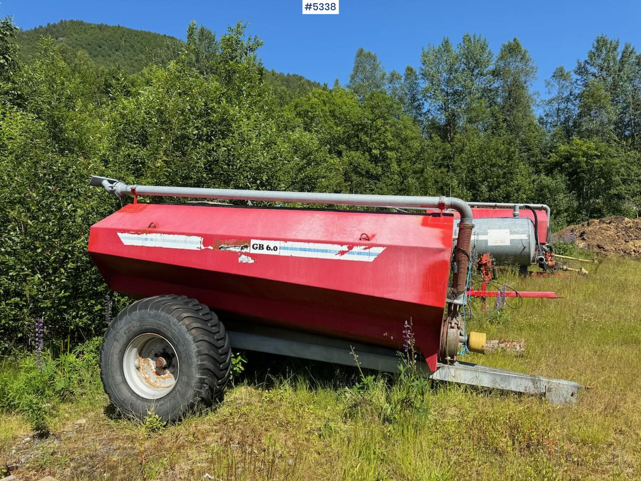 Moi GB 6.0 Fertilizer wagon - Minerālmēslu izkliedētājs: foto 1 Moi GB 6.0 Fertilizer wagon - Minerālmēslu izkliedētājs: foto 1