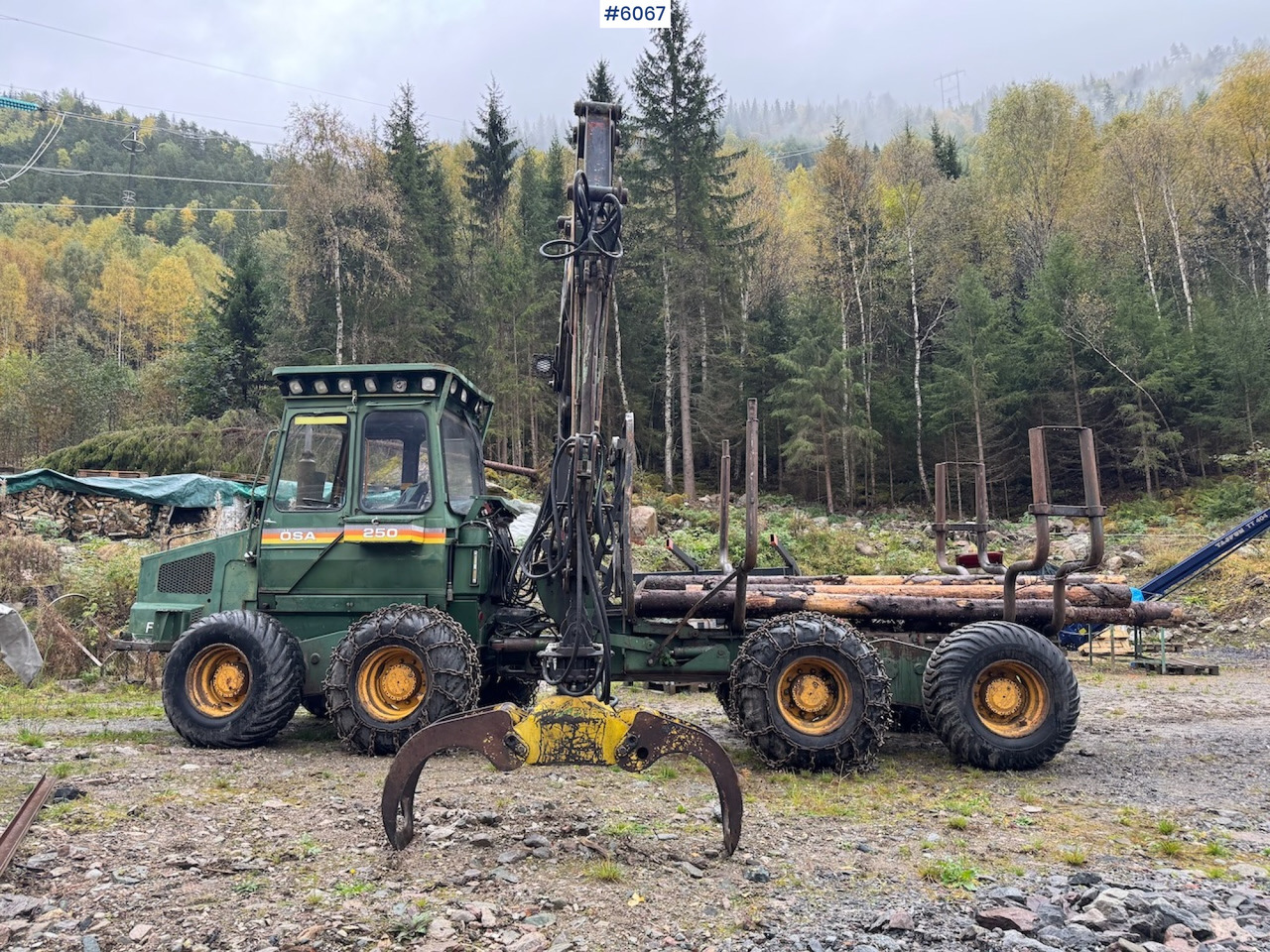 Forvarders Øsa 250 FMG Load carrier.: foto 1