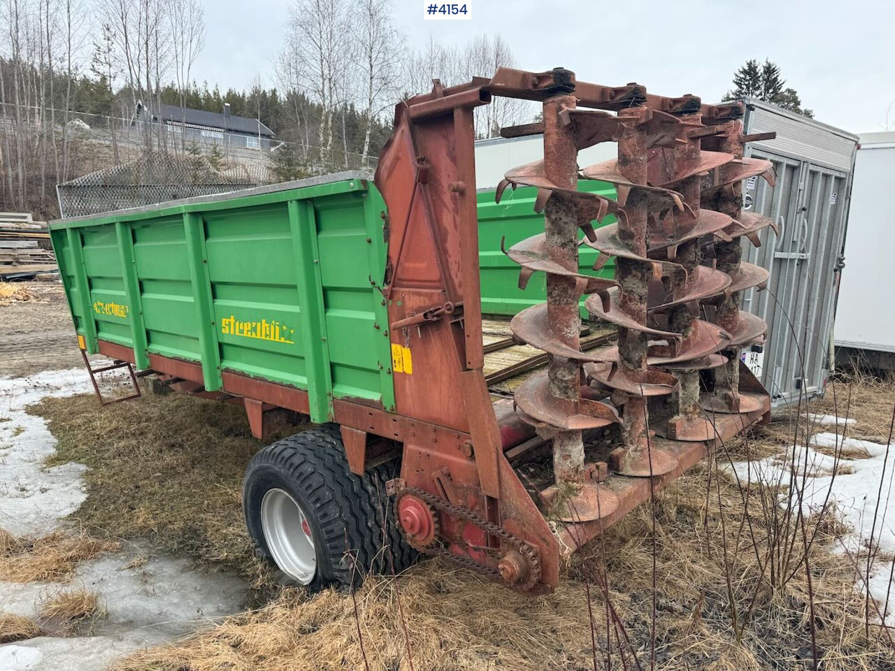Strautmann BE6 Tørrgjødselvogn - Organisko mēslu izkliedētājs: foto 1 Strautmann BE6 Tørrgjødselvogn - Organisko mēslu izkliedētājs: foto 1