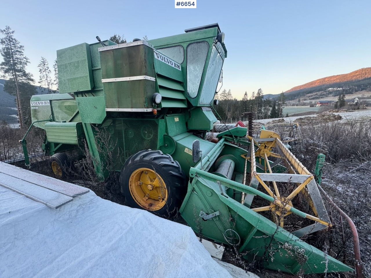 Volvo BM Active 800 Thresher - Labības kombains: foto 3 Volvo BM Active 800 Thresher - Labības kombains: foto 3