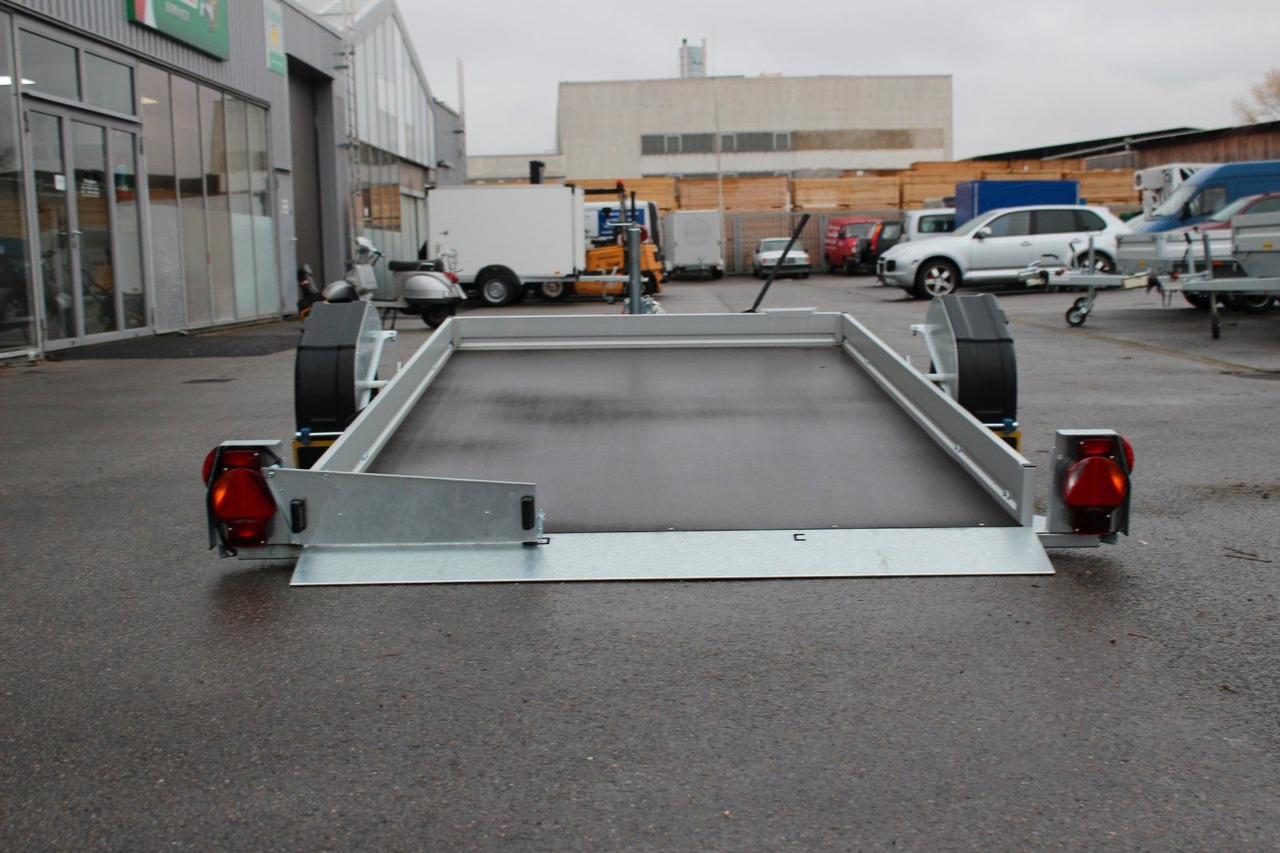 Humbaur Absenkanhänger HKT 183117 S PKW Motorrad AKTION - Piekabe zema profila platforma: foto 2 Humbaur Absenkanhänger HKT 183117 S PKW Motorrad AKTION - Piekabe zema profila platforma: foto 2