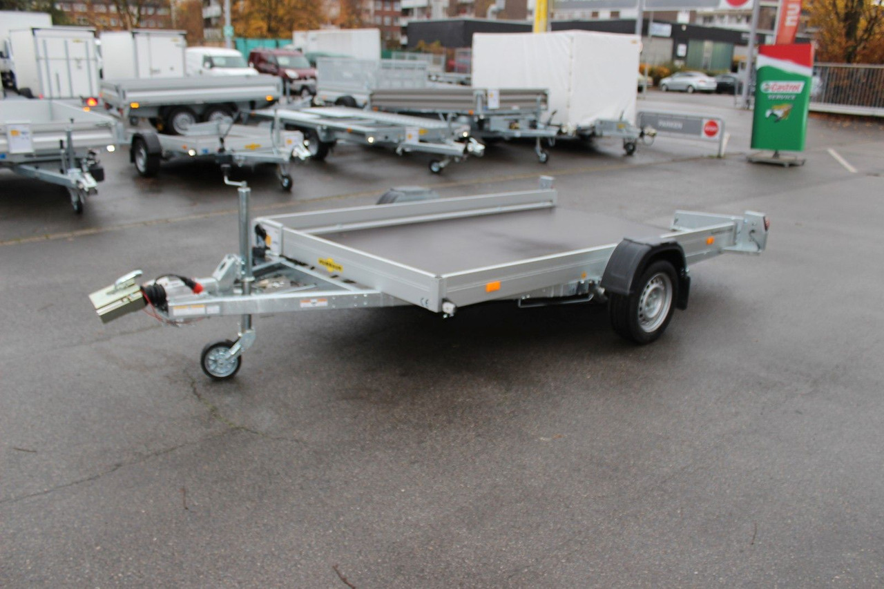 Humbaur Absenkanhänger HKT 183117 S PKW Motorrad AKTION - Piekabe zema profila platforma: foto 5 Humbaur Absenkanhänger HKT 183117 S PKW Motorrad AKTION - Piekabe zema profila platforma: foto 5