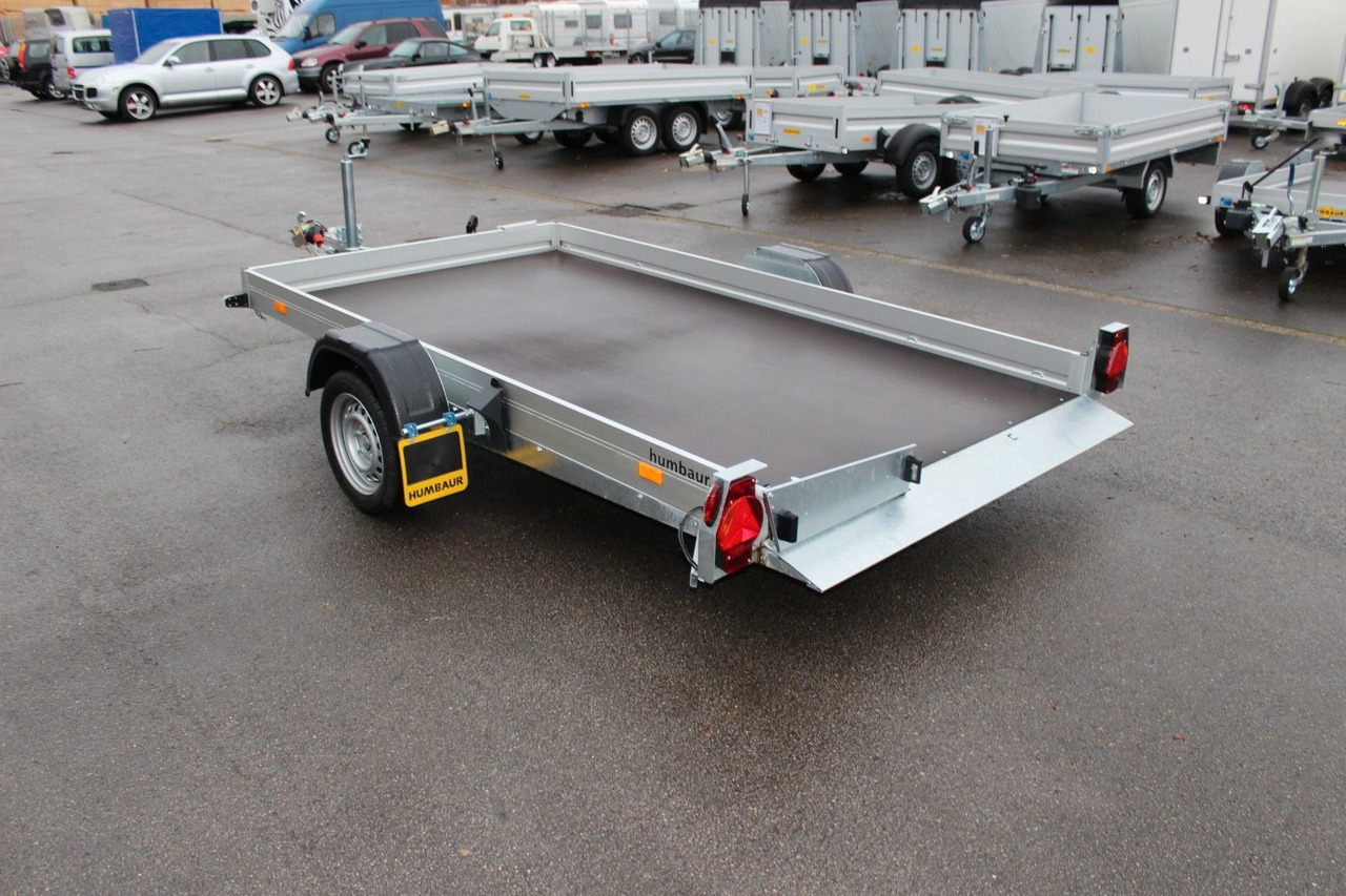 Humbaur Absenkanhänger HKT 183117 S PKW Motorrad AKTION - Piekabe zema profila platforma: foto 4 Humbaur Absenkanhänger HKT 183117 S PKW Motorrad AKTION - Piekabe zema profila platforma: foto 4