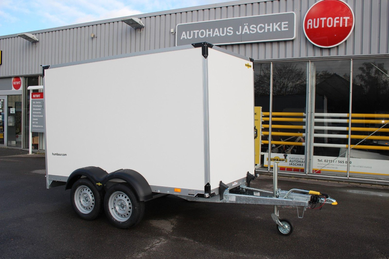 Humbaur HK 203015-18P Kofferanhänger 3x1.5x1.8m FlexZurr - Piekabe slēgtā virsbūve: foto 1 Humbaur HK 203015-18P Kofferanhänger 3x1.5x1.8m FlexZurr - Piekabe slēgtā virsbūve: foto 1