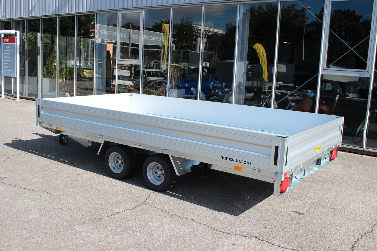 Humbaur Universal 3000 Alu Bordwände Fahrzeugtransport - Piekabe autovedējs: foto 1 Humbaur Universal 3000 Alu Bordwände Fahrzeugtransport - Piekabe autovedējs: foto 1