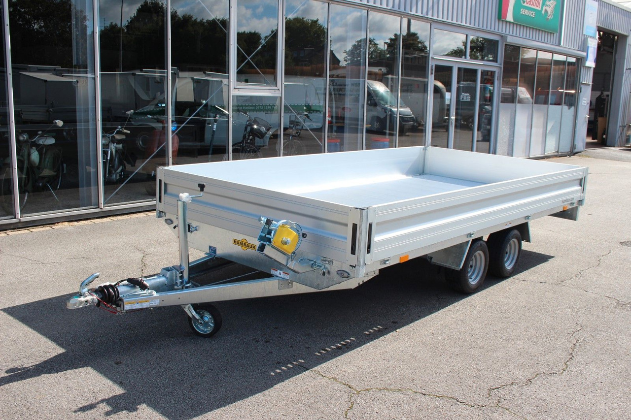 Humbaur Universal 3000 Alu Bordwände Fahrzeugtransport - Piekabe autovedējs: foto 2 Humbaur Universal 3000 Alu Bordwände Fahrzeugtransport - Piekabe autovedējs: foto 2