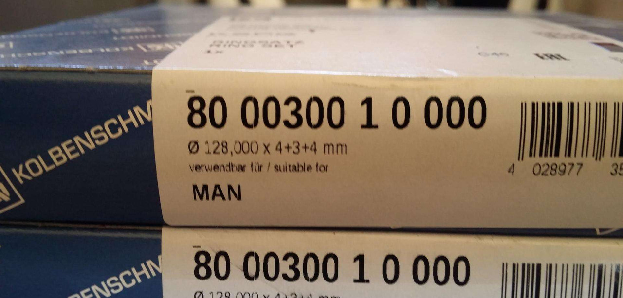 MAN cyl.liners+rings TGA - Virzuļi/ Gredzeni/ Bukse - Kravas automašīna: foto 2 MAN cyl.liners+rings TGA - Virzuļi/ Gredzeni/ Bukse - Kravas automašīna: foto 2