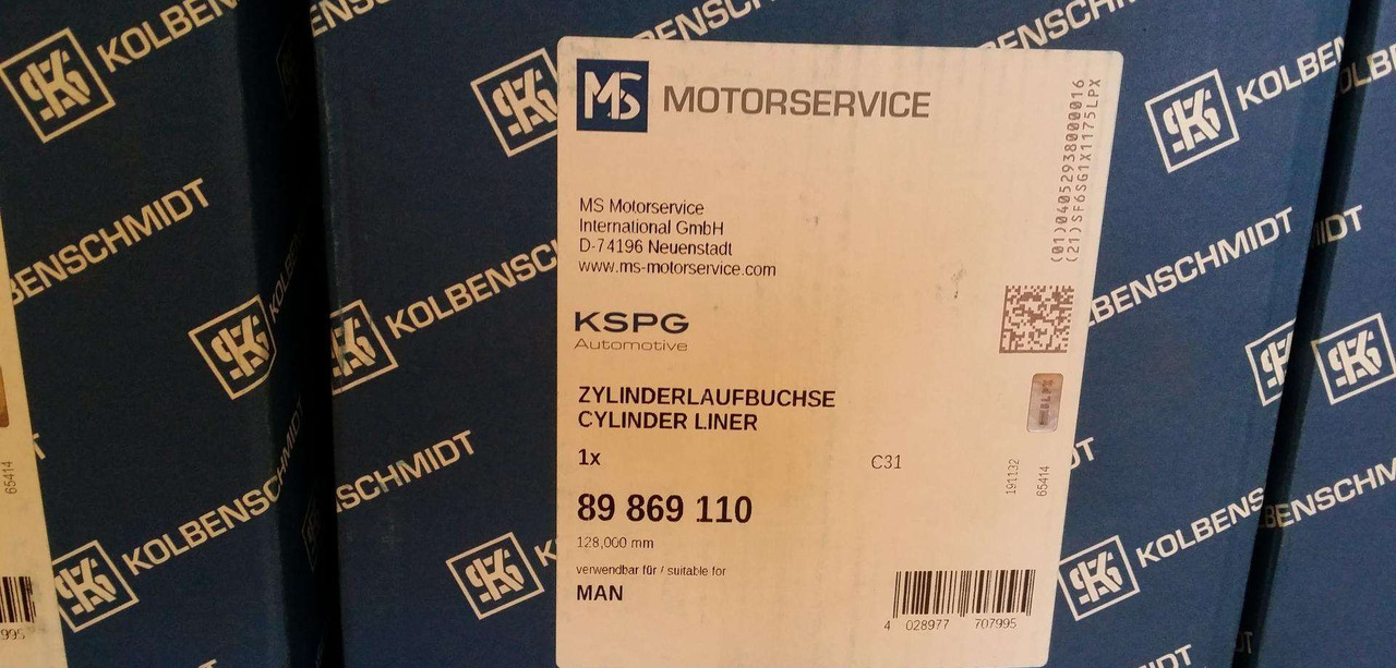 MAN cyl.liners+rings TGA - Virzuļi/ Gredzeni/ Bukse - Kravas automašīna: foto 3 MAN cyl.liners+rings TGA - Virzuļi/ Gredzeni/ Bukse - Kravas automašīna: foto 3