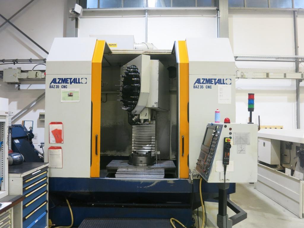 ALZMETALL BAZ 35 CNC - Frēzmašīna: foto 1 ALZMETALL BAZ 35 CNC - Frēzmašīna: foto 1
