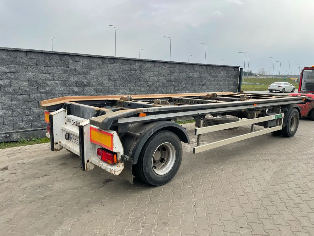 STT-SKIBICKI PK-18 przyczepa kontenery - Multilift/ Būvgružu konteinera piekabe: foto 3 STT-SKIBICKI PK-18 przyczepa kontenery - Multilift/ Būvgružu konteinera piekabe: foto 3
