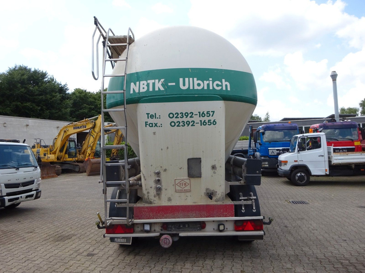 Feldbinder EUT 49.3 Silo für Staub u. Rieselgüter ca. 50m³ - Silosa puspiekabe: foto 5 Feldbinder EUT 49.3 Silo für Staub u. Rieselgüter ca. 50m³ - Silosa puspiekabe: foto 5