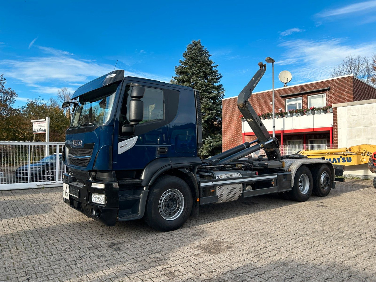 Iveco 460 Stralis MEILLER Abroller mit LIft-Lenkachse - Pacēlājs ar āķi: foto 4 Iveco 460 Stralis MEILLER Abroller mit LIft-Lenkachse - Pacēlājs ar āķi: foto 4