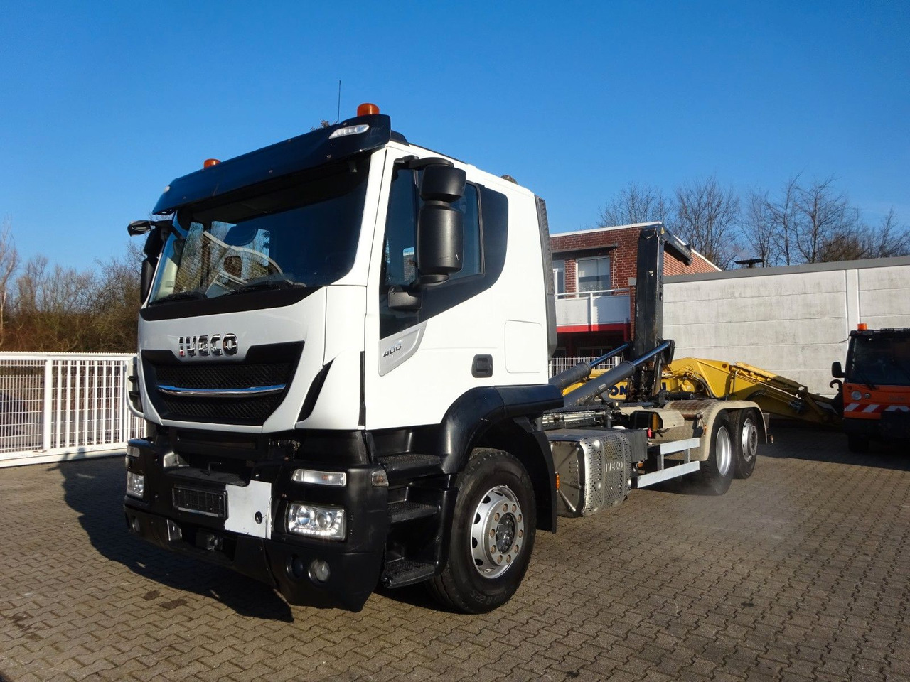 Iveco STRALIS 400 MEILLER Abroller Lift-Lenkachse 6x2 Iveco STRALIS 400 MEILLER Abroller Lift-Lenkachse 6x2 - Pacēlājs ar āķi: foto 2 Iveco STRALIS 400 MEILLER Abroller Lift-Lenkachse 6x2 Iveco STRALIS 400 MEILLER Abroller Lift-Lenkachse 6x2 - Pacēlājs ar āķi: foto 2