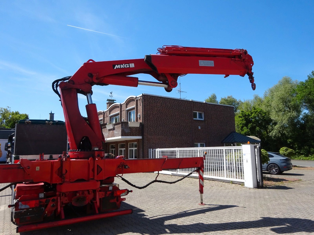 Kravas auto ar manipulatoru MAN 26.480 TGX + MKG HLK531 Kran +Lift-Lenkachse: foto 11