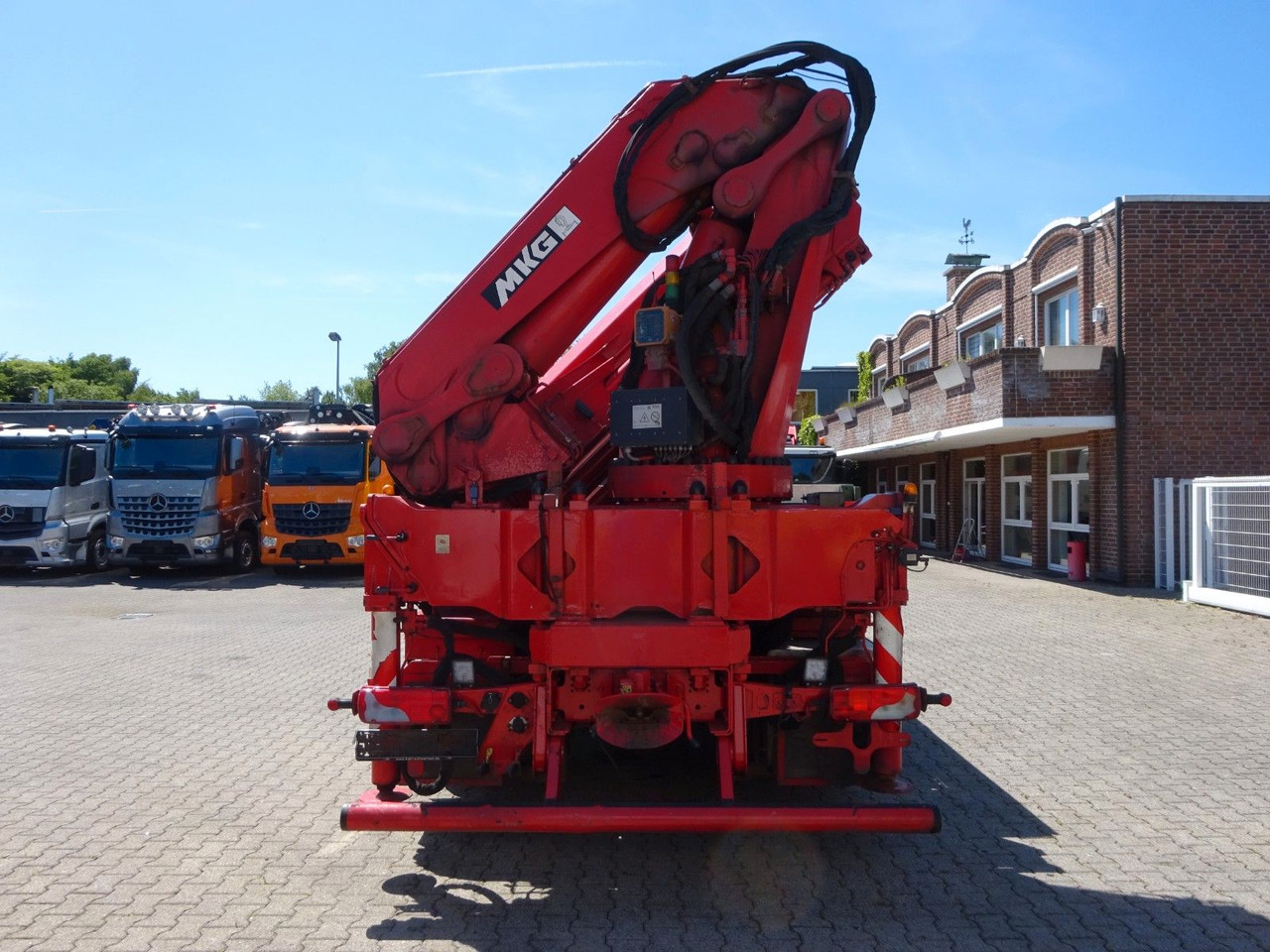 Kravas auto ar manipulatoru MAN 26.480 TGX + MKG HLK531 Kran +Lift-Lenkachse: foto 10