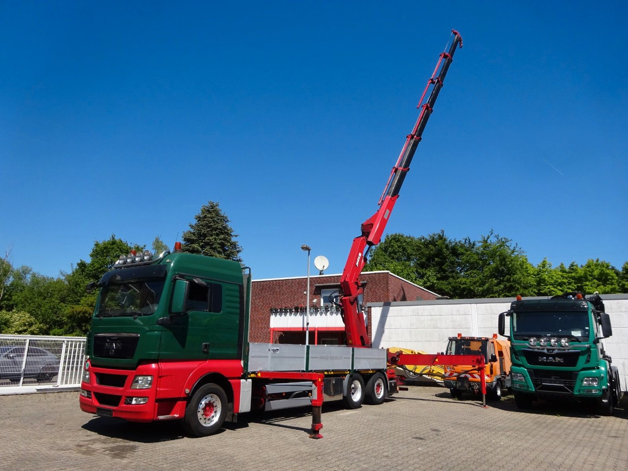 MAN 26.480 TGX + MKG HLK531 Kran +Lift-Lenkachse - Kravas auto ar manipulatoru: foto 4 MAN 26.480 TGX + MKG HLK531 Kran +Lift-Lenkachse - Kravas auto ar manipulatoru: foto 4