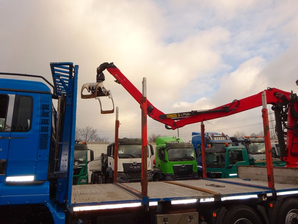 MAN 28.500 TGS mit EPSILON-Kran+Achleitner Anhänger - Kokvedējs, Kravas auto ar manipulatoru: foto 4 MAN 28.500 TGS mit EPSILON-Kran+Achleitner Anhänger - Kokvedējs, Kravas auto ar manipulatoru: foto 4