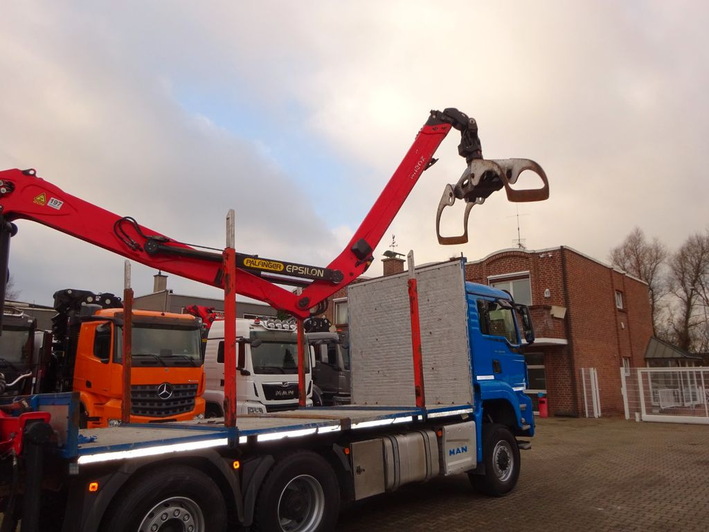 MAN 28.500 TGS mit EPSILON-Kran+Achleitner Anhänger - Kokvedējs, Kravas auto ar manipulatoru: foto 5 MAN 28.500 TGS mit EPSILON-Kran+Achleitner Anhänger - Kokvedējs, Kravas auto ar manipulatoru: foto 5