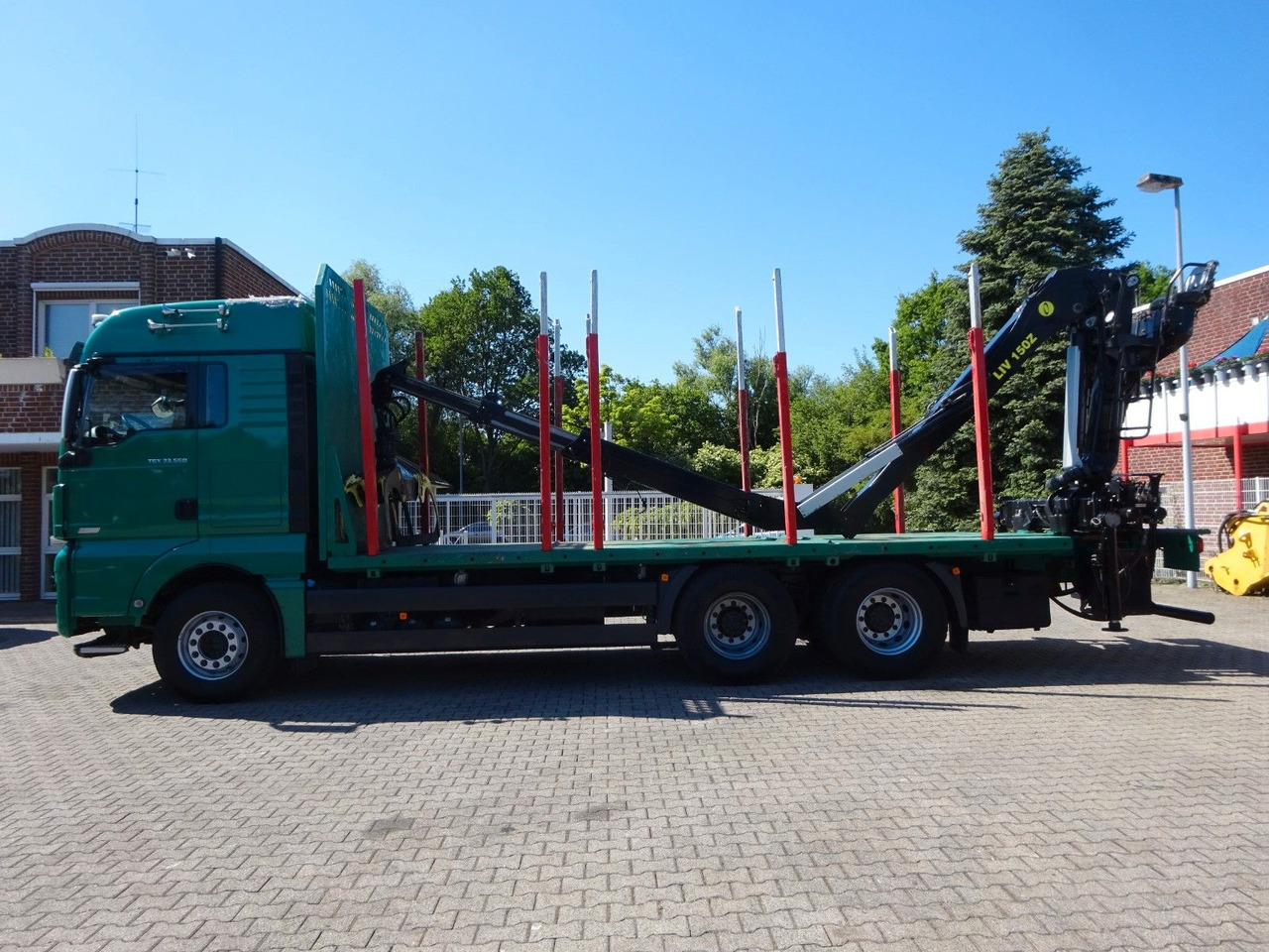 MAN 33.560 TGX mit TAJFUN L150Z Holzladekran 6x4 - Kokvedējs, Kravas auto ar manipulatoru: foto 3 MAN 33.560 TGX mit TAJFUN L150Z Holzladekran 6x4 - Kokvedējs, Kravas auto ar manipulatoru: foto 3