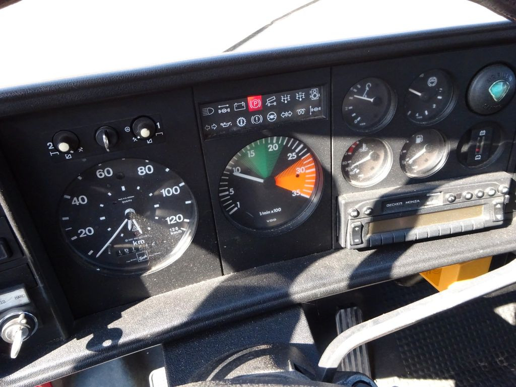 Kravas auto ar manipulatoru, Bortu kravas automašīna/ Platforma MAN 9.150 Pritsche + Effer 953S Dachdeckerkran 4x2: foto 18
