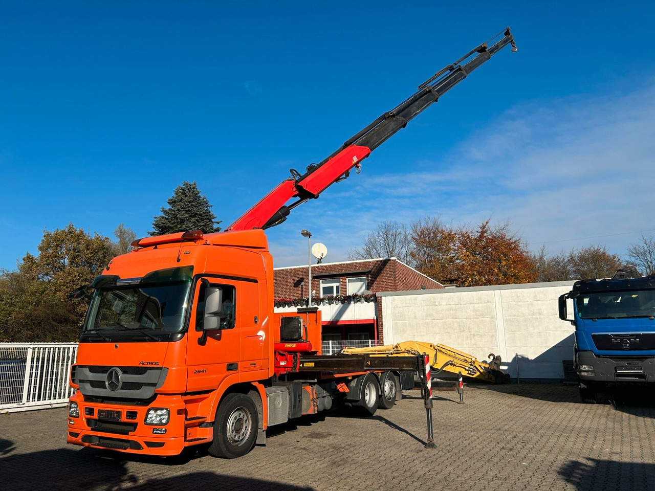 Mercedes-Benz 2541 Actros Plattform + FASSI Kran 6X2 - Kravas auto ar manipulatoru: foto 5 Mercedes-Benz 2541 Actros Plattform + FASSI Kran 6X2 - Kravas auto ar manipulatoru: foto 5