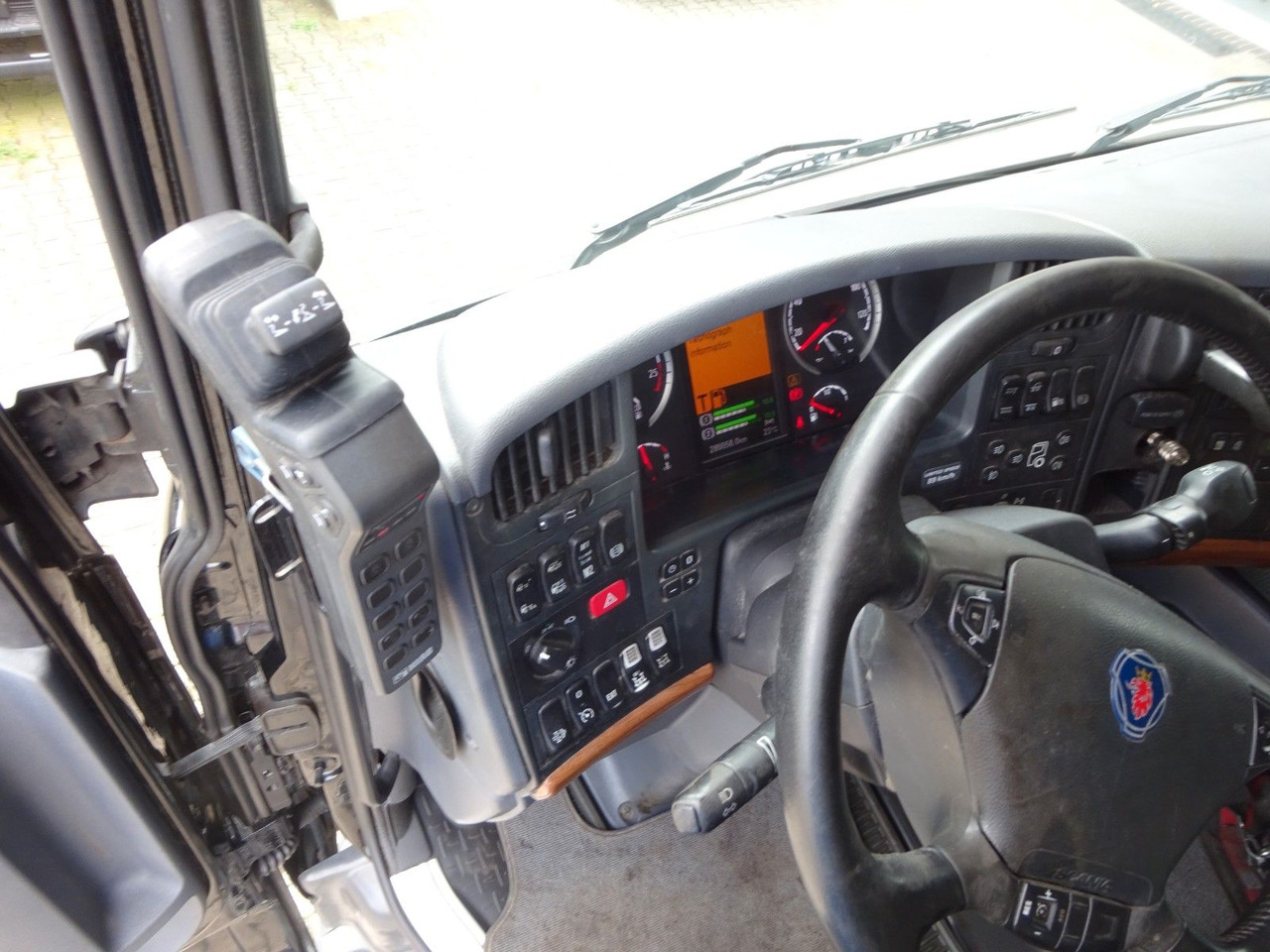 Kravas auto ar manipulatoru, Pacēlājs ar āķi Scania R490 Abroller + HIAB 302E-6 Bj.2021 !Kran TRIDEM Scania R490 Abroller + HIAB 302E-6 Bj.2021 !Kran TRIDEM: foto 18