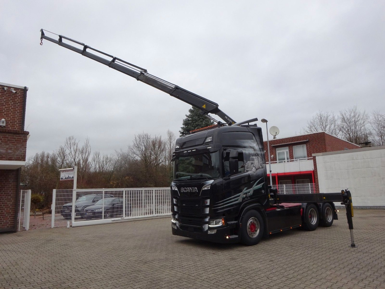 Scania R650 V8 SZM + PK19001SLD Kran Scania R650 V8 SZM + PK19001SLD Kran - Kravas auto ar manipulatoru, Vilcējs: foto 1 Scania R650 V8 SZM + PK19001SLD Kran Scania R650 V8 SZM + PK19001SLD Kran - Kravas auto ar manipulatoru, Vilcējs: foto 1