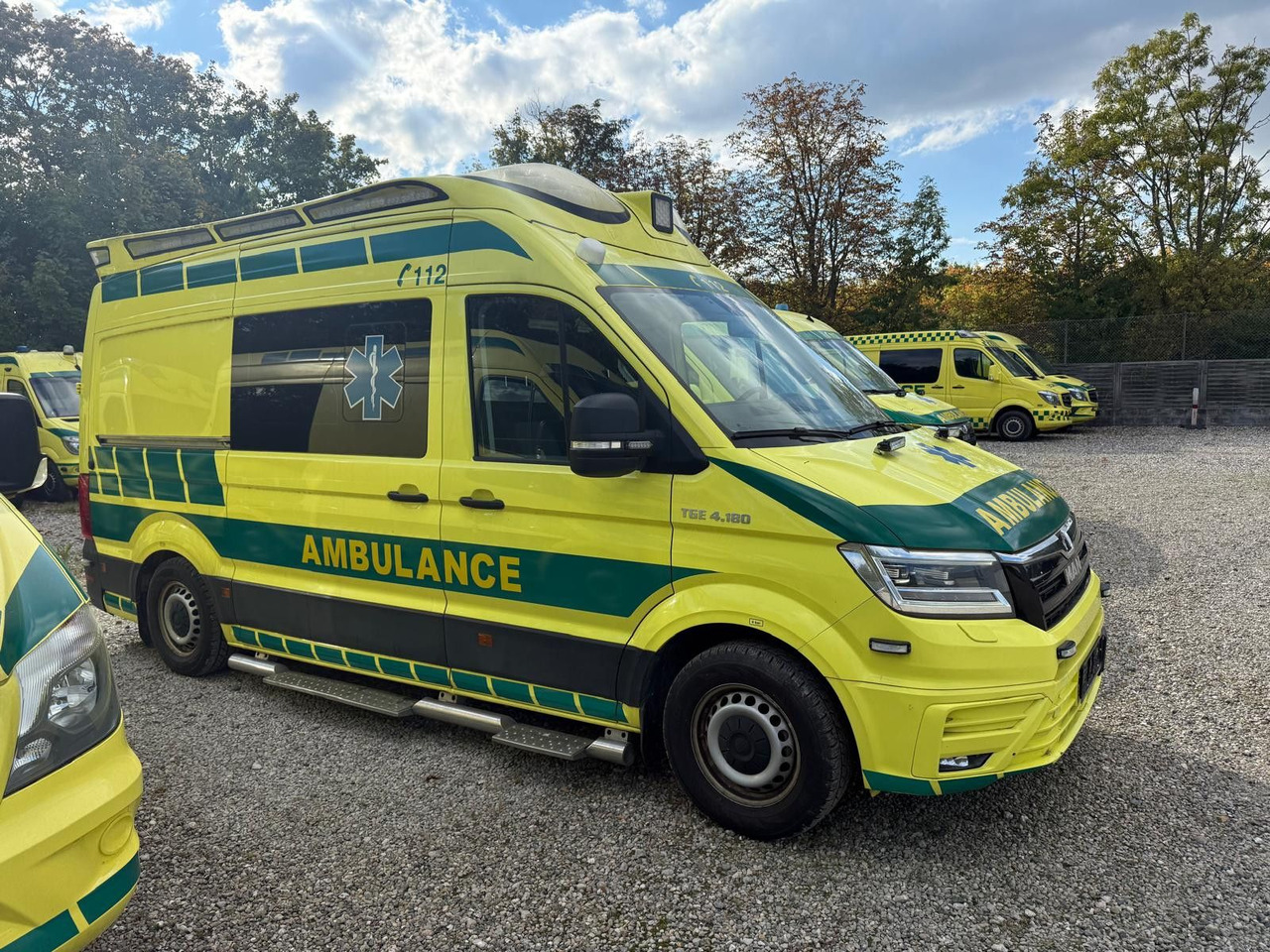 MAN TGE 4.180 Ambulance * 33 400 € netto - Ātrās palīdzības mašīna: foto 1 MAN TGE 4.180 Ambulance * 33 400 € netto - Ātrās palīdzības mašīna: foto 1