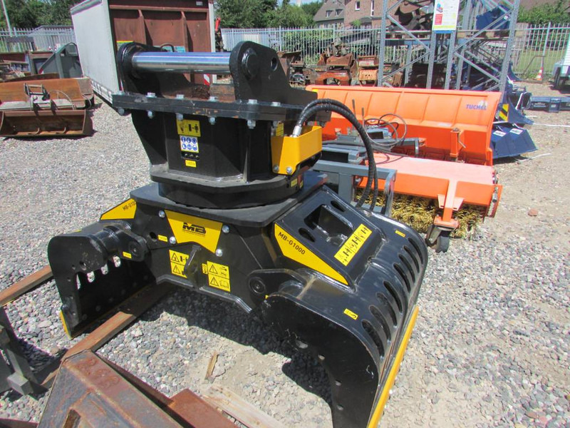 MB CRUSHER G 1000 S4 Sortiergreifer 14.000 EUR - Greiferi - Celtniecības tehnika: foto 1 MB CRUSHER G 1000 S4 Sortiergreifer 14.000 EUR - Greiferi - Celtniecības tehnika: foto 1