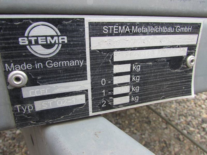 Stema ST02-1 Motorradanhänger 1.700 EUR - Piekabe: foto 4 Stema ST02-1 Motorradanhänger 1.700 EUR - Piekabe: foto 4