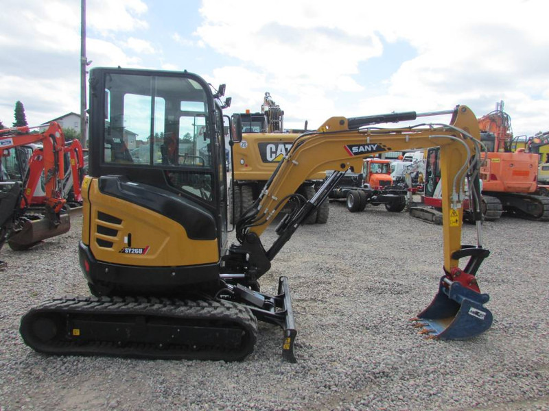 Sany SY 26 U Minibagger 26.000 EUR - Mini-ekskavators: foto 4 Sany SY 26 U Minibagger 26.000 EUR - Mini-ekskavators: foto 4