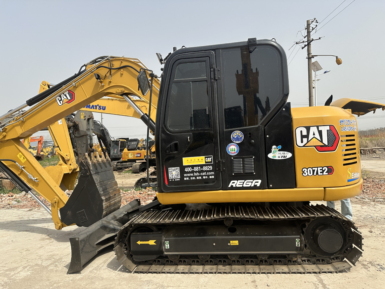 CATERPILLAR 307E2 - Kāpurķēžu ekskavators: foto 1 CATERPILLAR 307E2 - Kāpurķēžu ekskavators: foto 1
