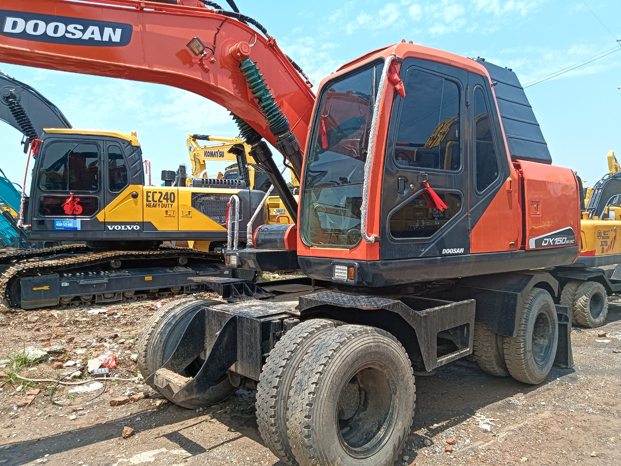 Riteņu ekskavators DOOSAN 150W: foto 8